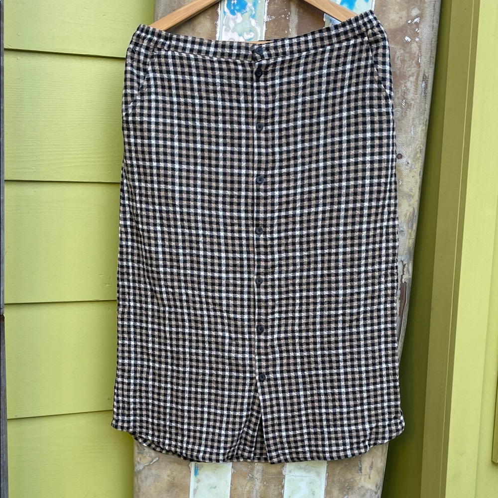 Brixton Black and Brown Skirt